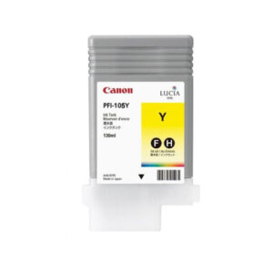 Canon PFI-105Y - Yellow 130ml Ink Cartridge