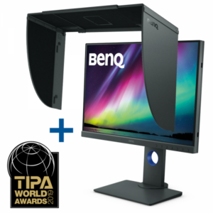 BenQ SW240 24.1" Monitor with Shading Hood included
