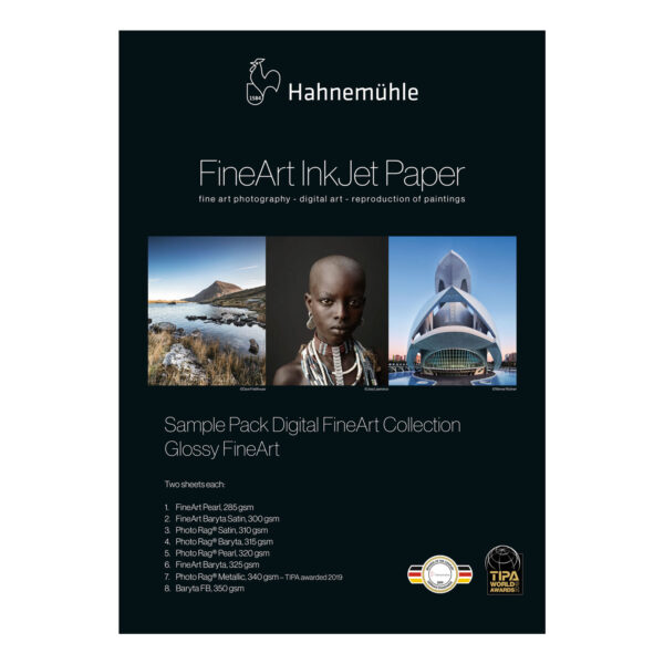 Hahnemühle Glossy FineArt Sample Pack A4  (16 Sheets)