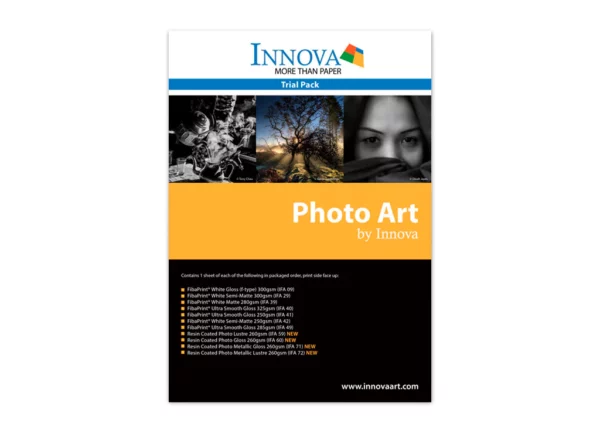 Innova Photo Art Sample Pack A4 (8 Sheets)
